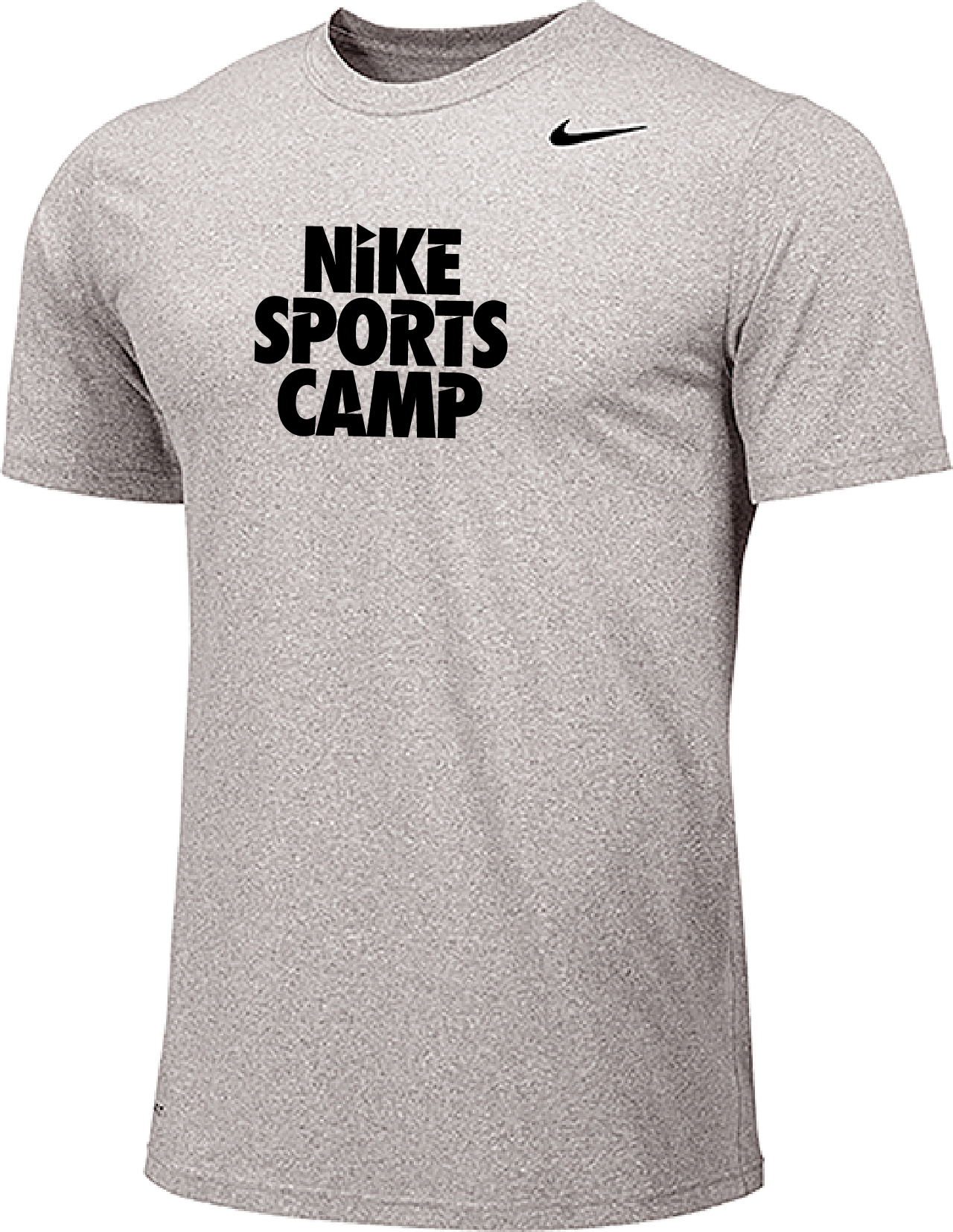  Nike Sports Camps Short Sleeve Dri-Fit Tee - Carbon Heather 