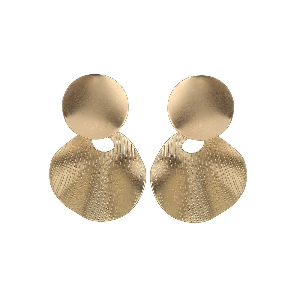 Thin layer Abstract Earrings