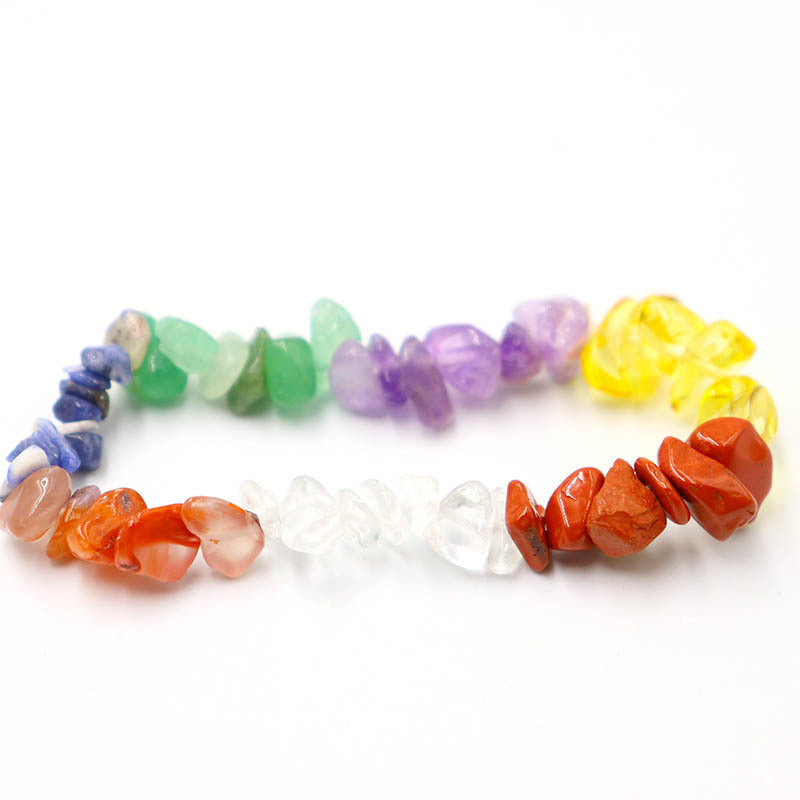 Natural Crystal Jade Colorful Stone Combination Set