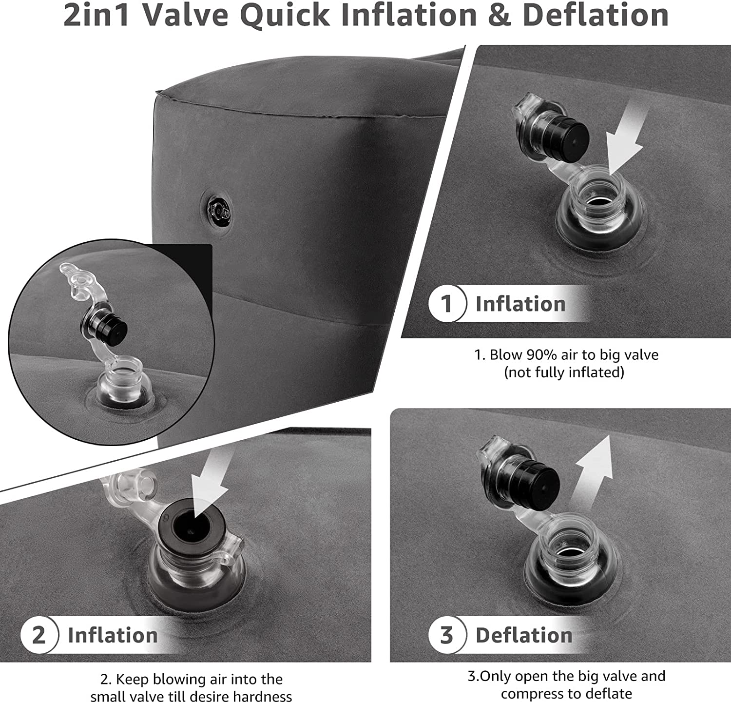 Pumping airplane seat extender