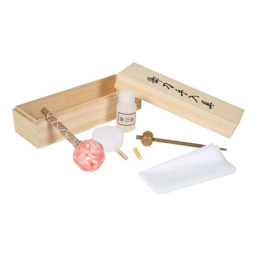 Sword Cleaning Kit Samurai or display