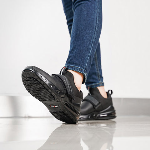 Slip resistant work shoes