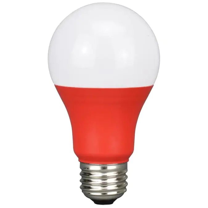 LED Colored Bulb - 5 Watt A-Bulb - Red