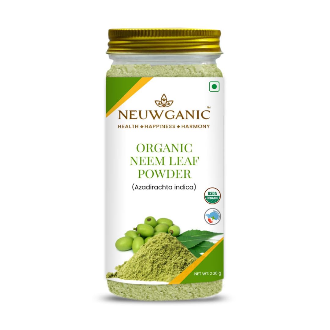 Neuwganic Organic Neem Leaf Powder - 200 Grams