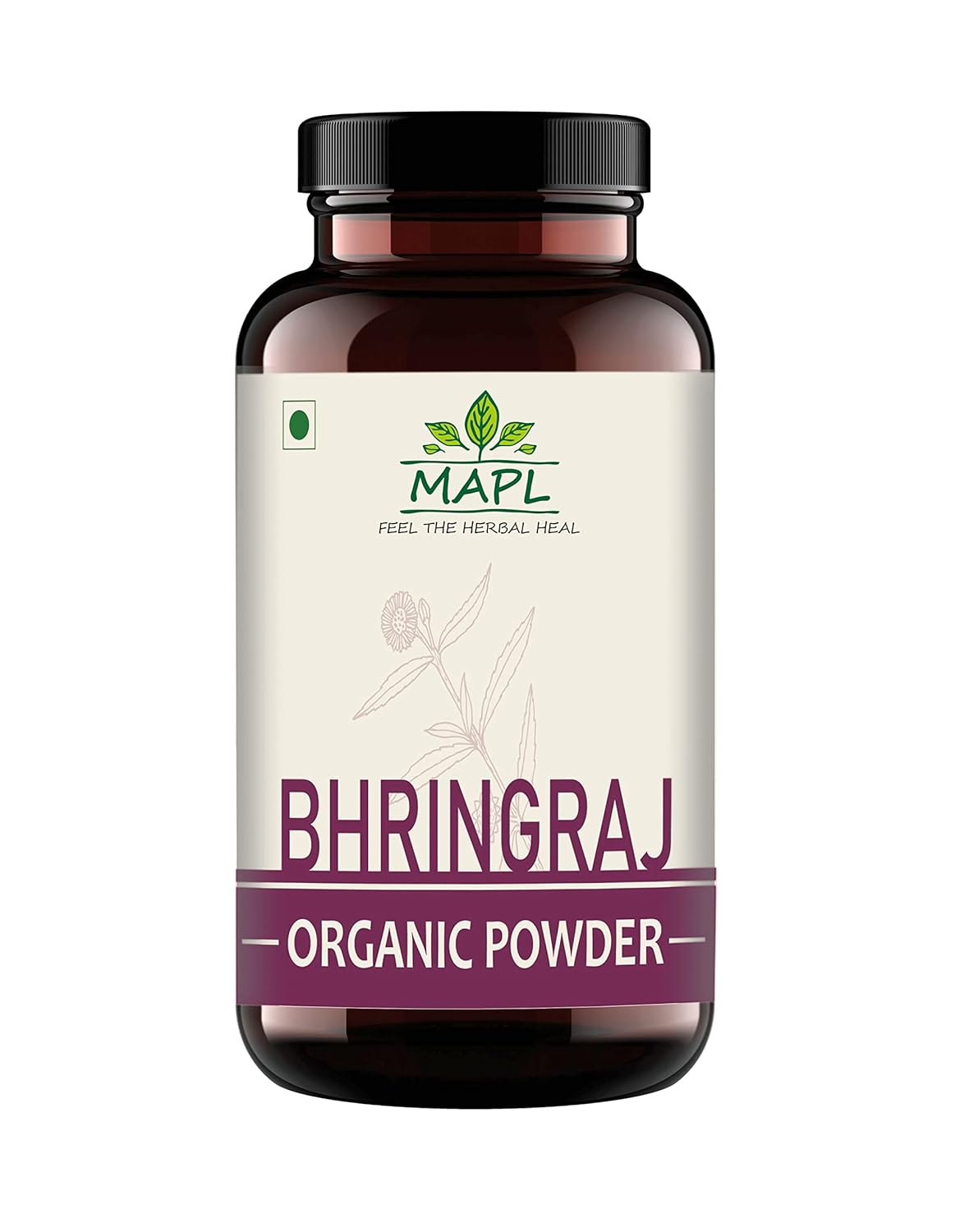 Mapl Bhringraj Organic Powder - 200 gms