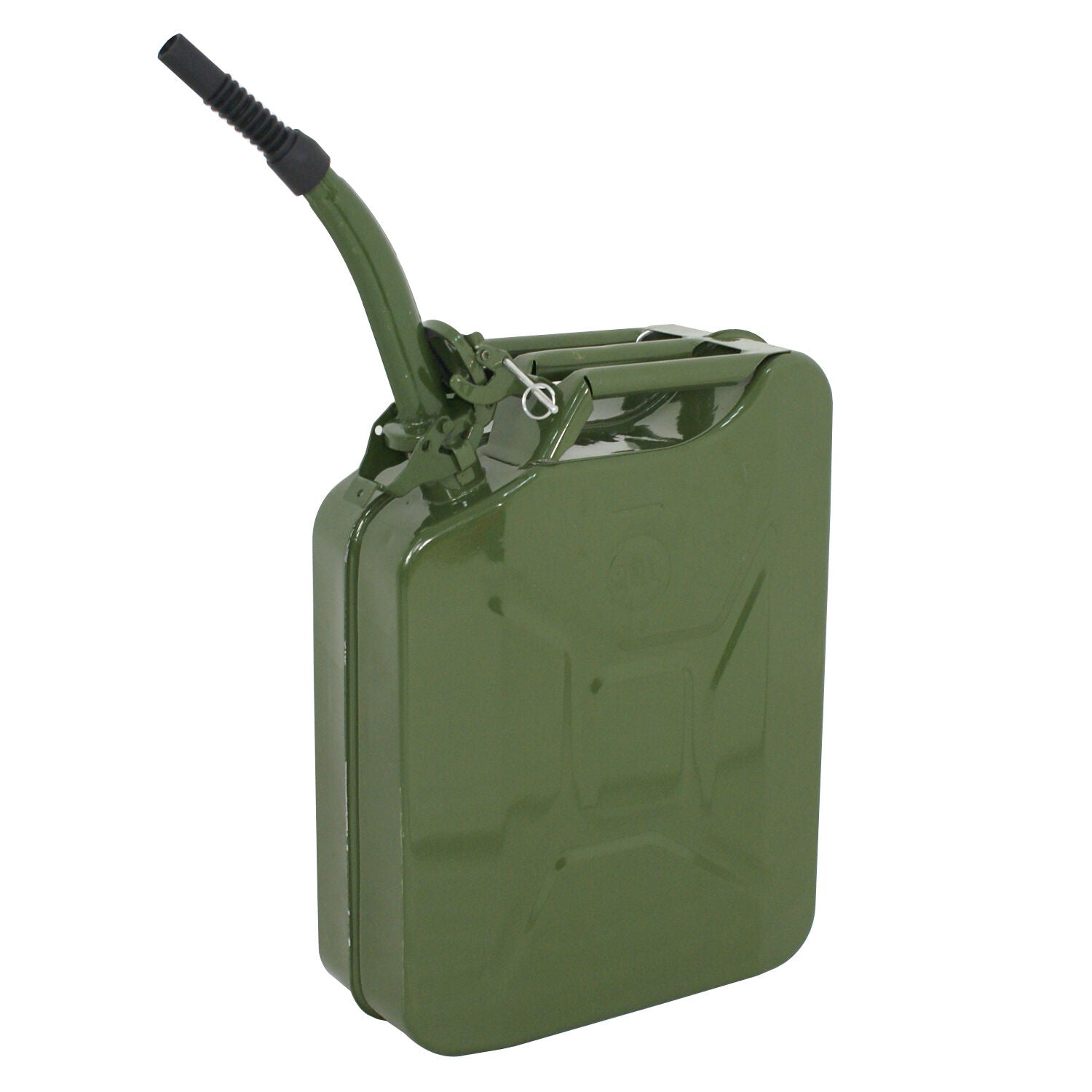 4pcs Jerry Can 5 Gallon 20L Gas Gasoline  Army Army Backup Metal Steel Tank