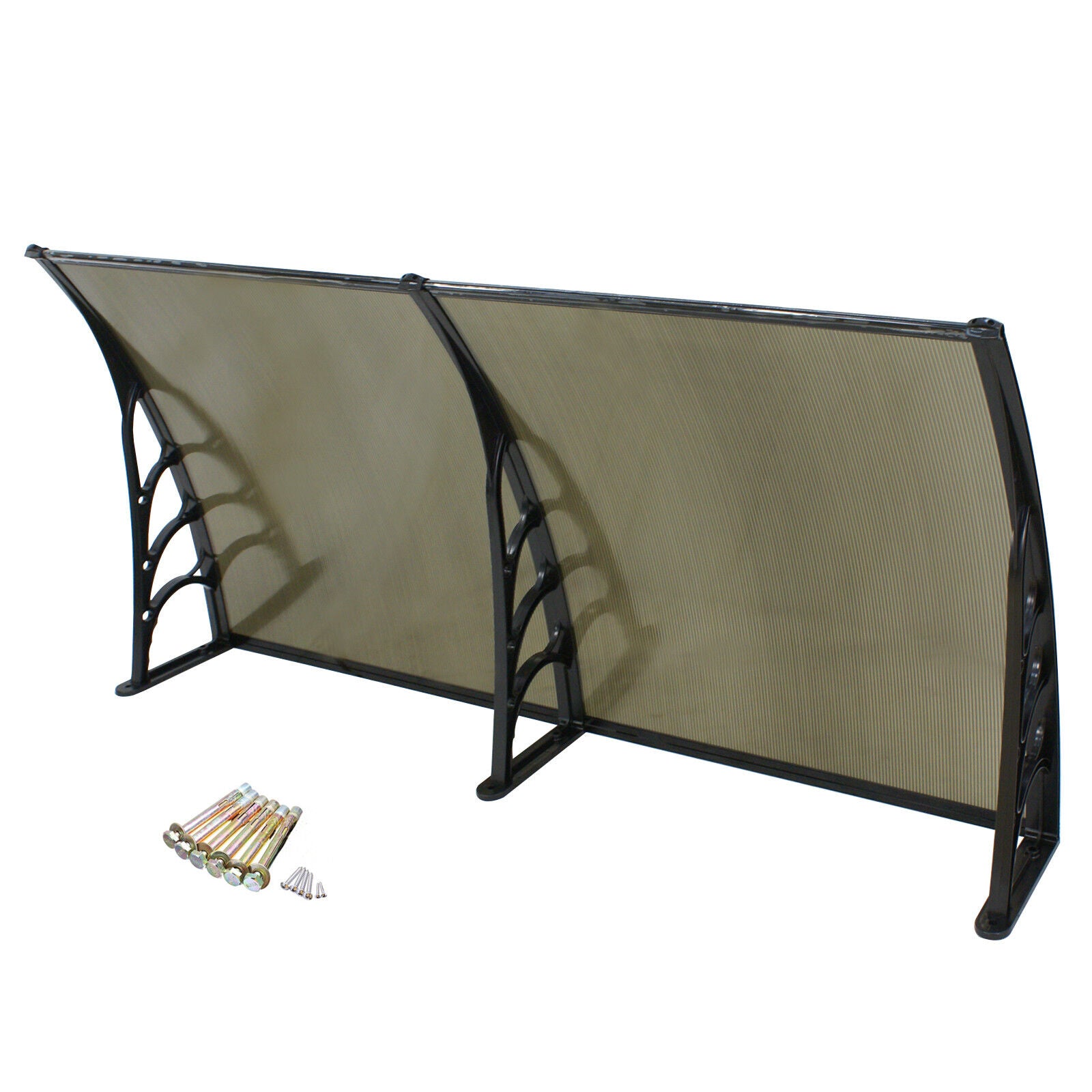 2PCS 40*x 80' Canopy Window Awning  UV Rain Snow Protection Cover Door Hollow