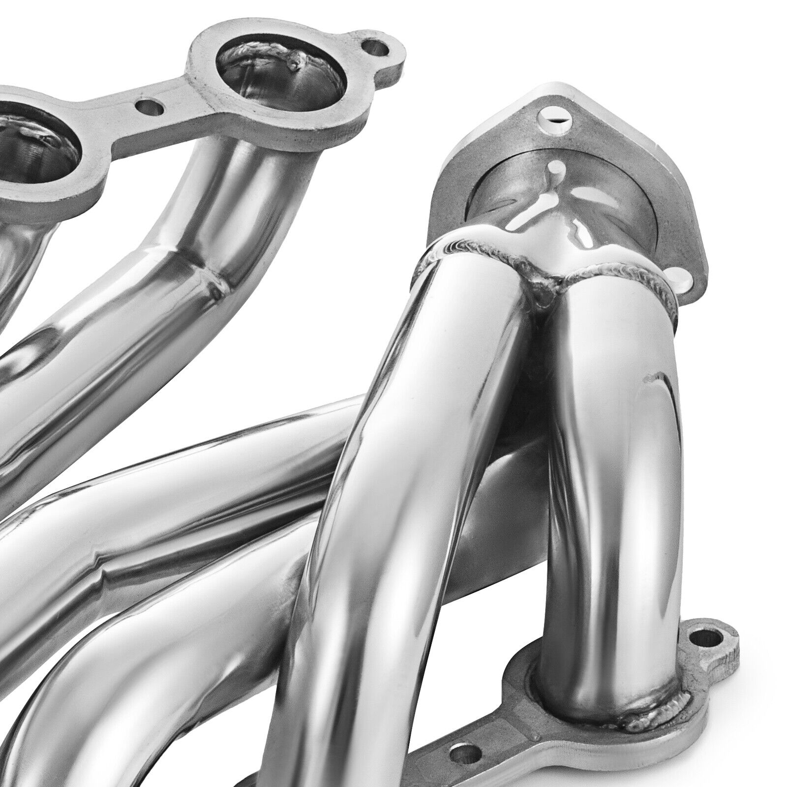 Set LS Swap Exhaust Headers For Chevy LS1 LS2 LS3 LS6 LS9 S10 SUV Truck Super