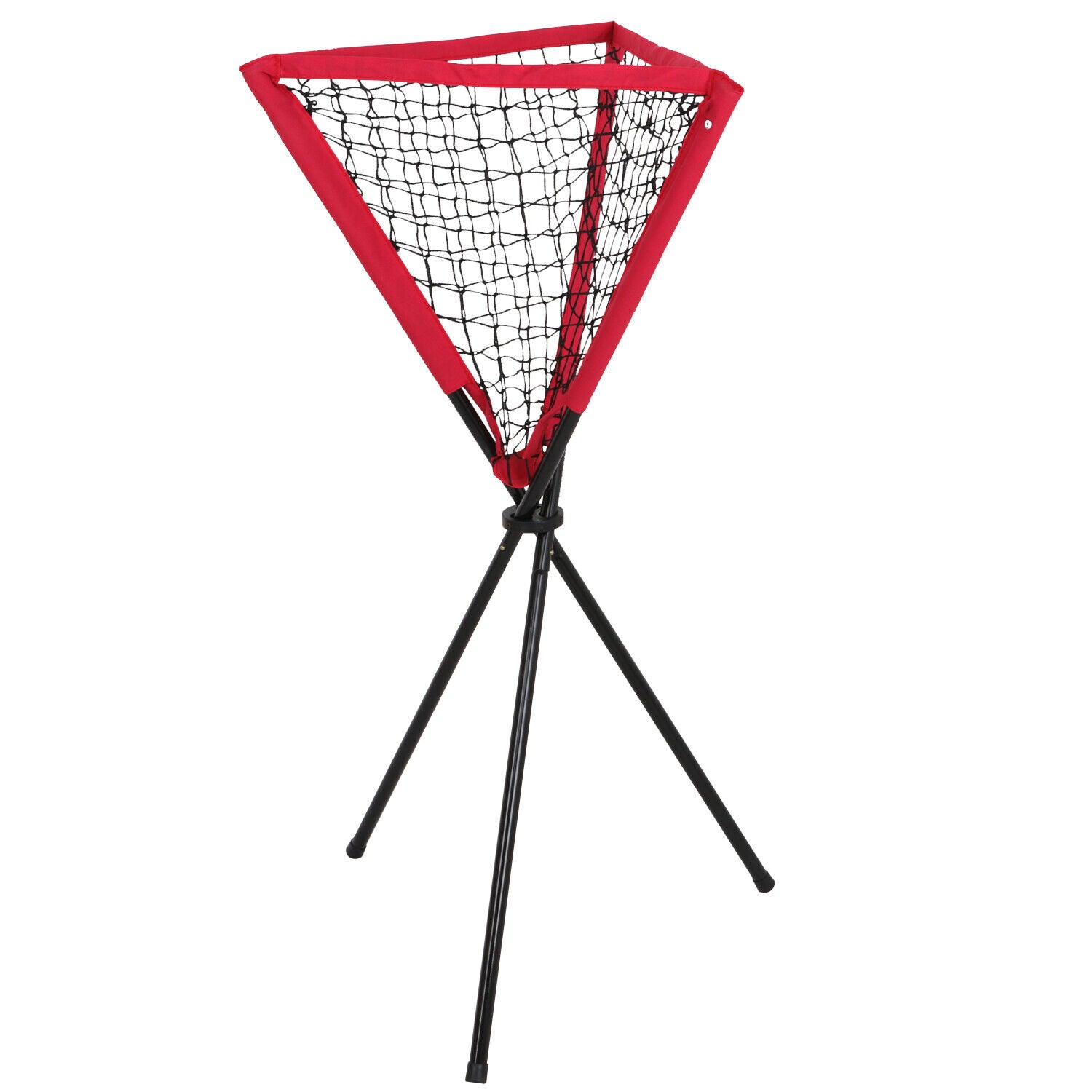 Portable Ball Caddy Tripod Stand Baseball Softball Hitting Trainning Aids W/ Bag