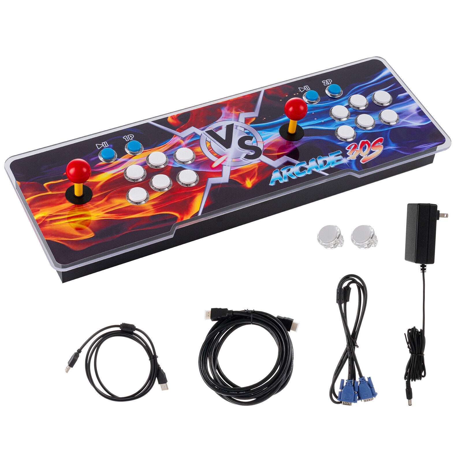 2023 Pandora Box 30S 5000 3D & 2D Games in 1 Home Arcade Console 1080P HDMI