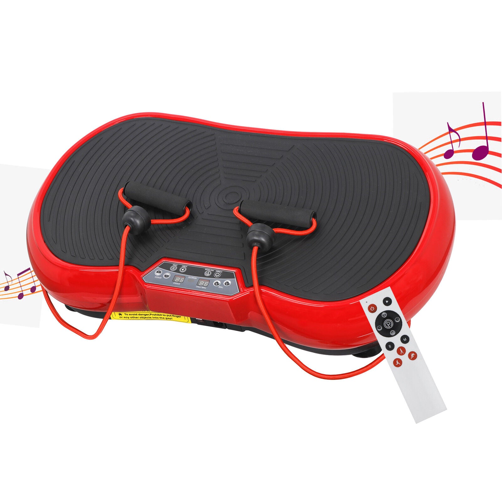 Vibration Plate Exercise Machine Fitness Massage Full Body Vibration Platform