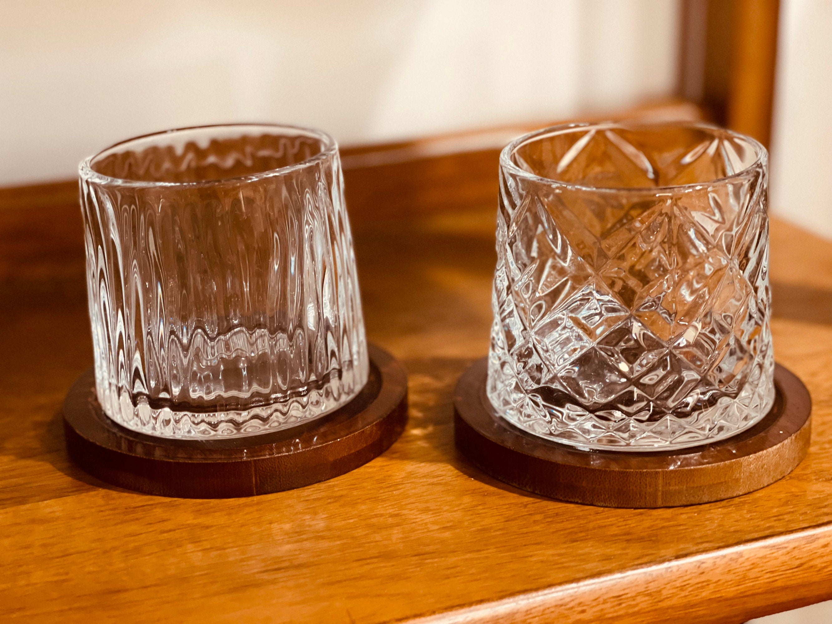 Spinning Whiskey Tumbler