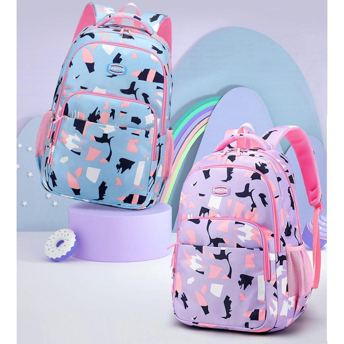 Teenage Girls Backpacks Multiple Pockets Adjustable Shoulder Straps School Backpacks