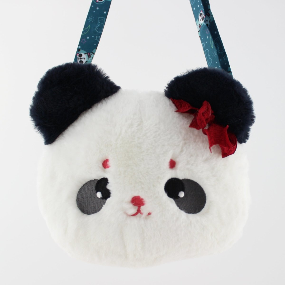 Panda Plush Bag Crossbody Purse Kawaii Cartoon Purse for Girls