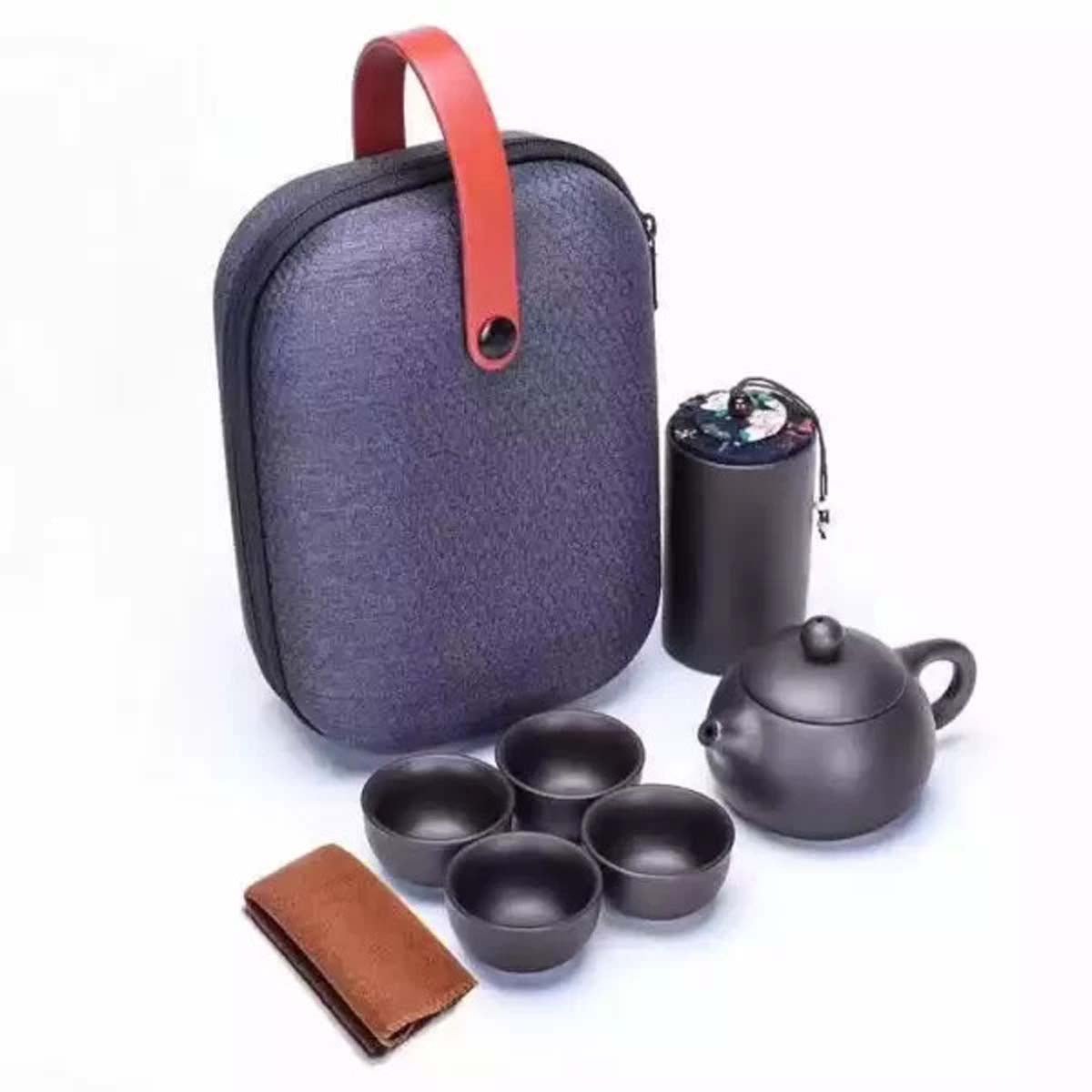 Chinese Tea Set with Travel Case
