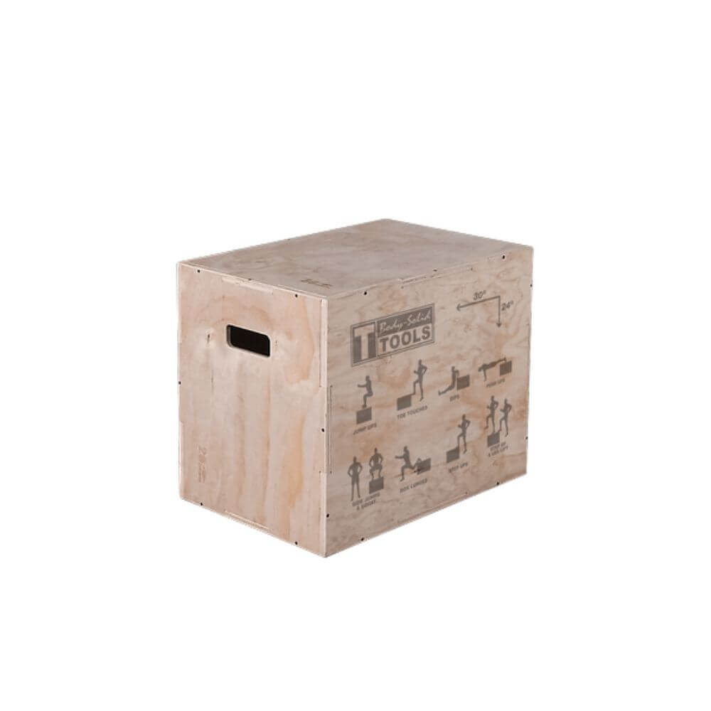 Body-Solid Tools 3-in-1 Wooden Plyo Box BSTWPBOX