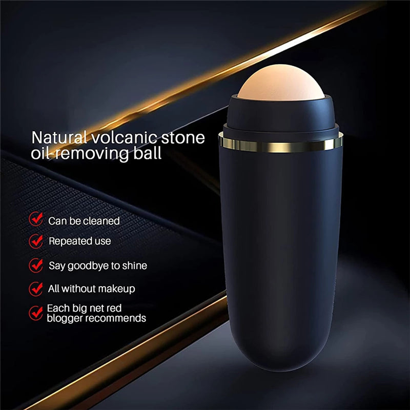 Face Oil Absorbing Volcanic Stone Roller