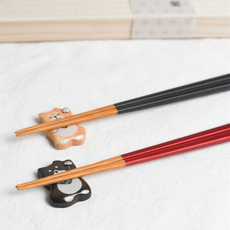 Japanese Handcrafted Pets Wooden Chopsticks Wedding Gift Sets