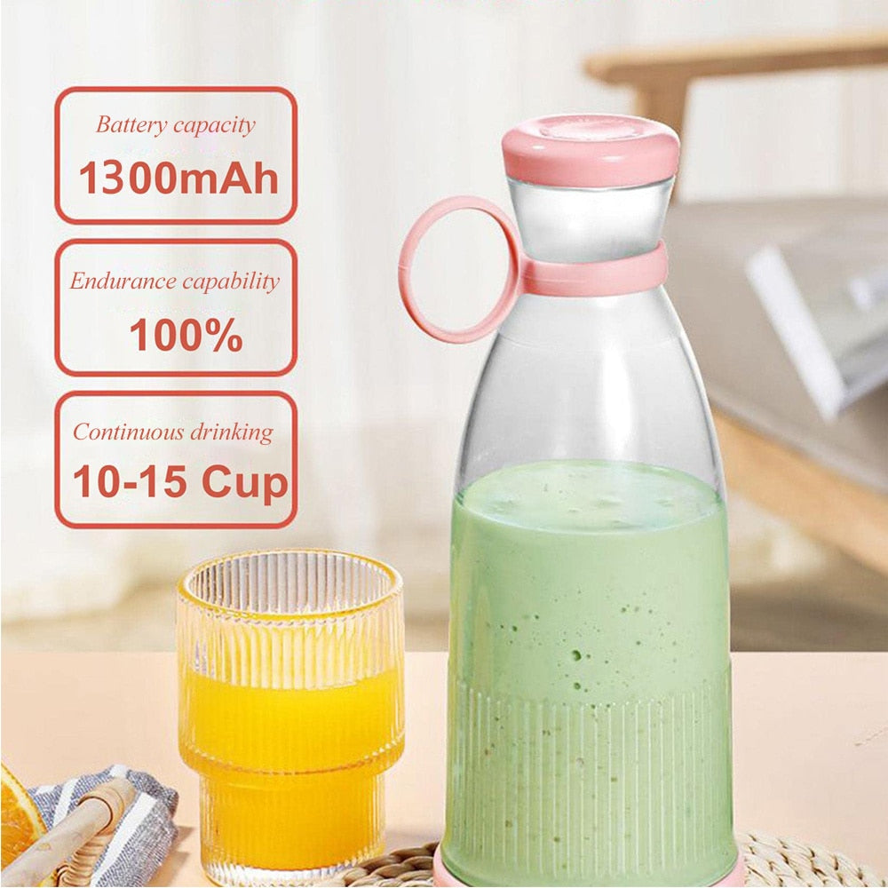 Rechargeable Mixers Fresh Fruit Juicers Portable Juicers Bottle