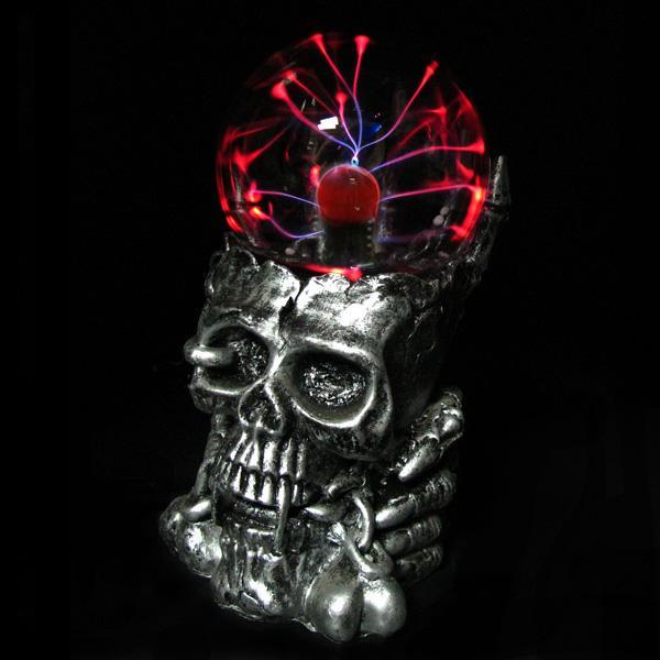 Skull Plasma Ball Light