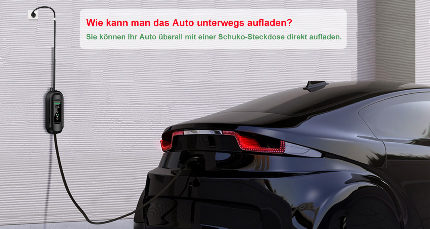 Noeifevo Bärbar typ 2/Typ 1 3.7KW 16A EV-laddare, 5m/10m/15m laddnings –  Smart LifePO4 Batterie & Heimspeicherung von Energie & Intelligentes  Ladegerät