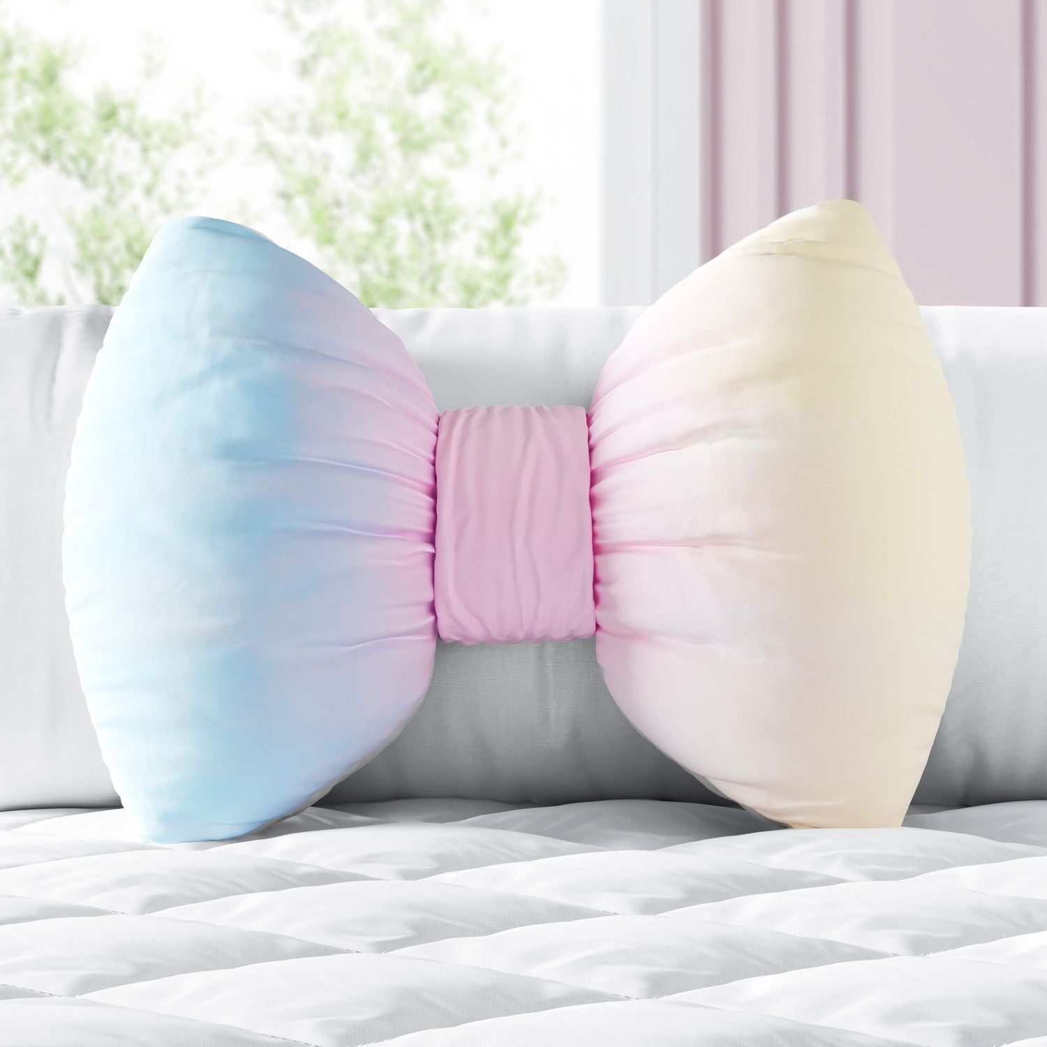 Candy Colors Tie Dye Bow Cushion 13