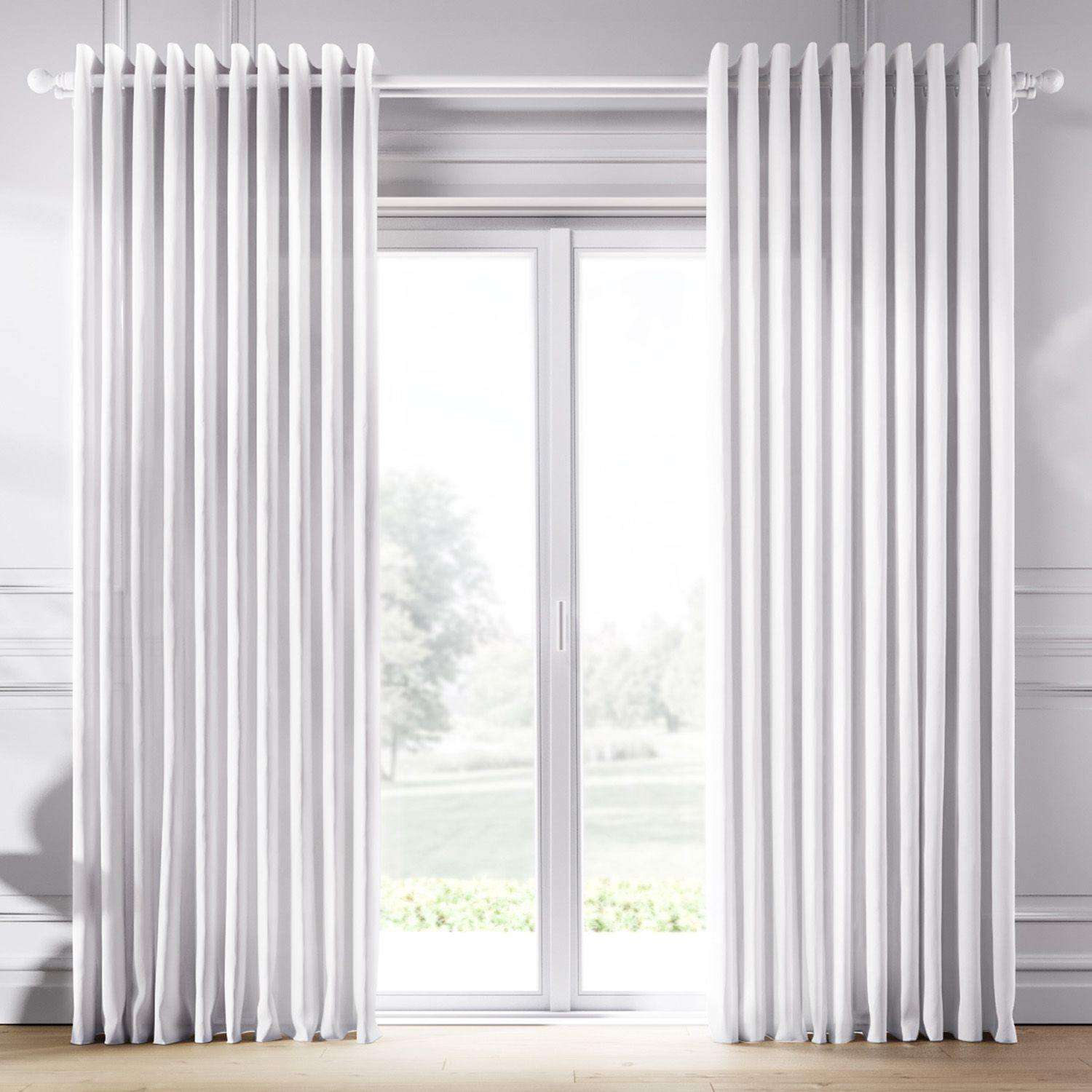 White Curtain with Eyelets 90