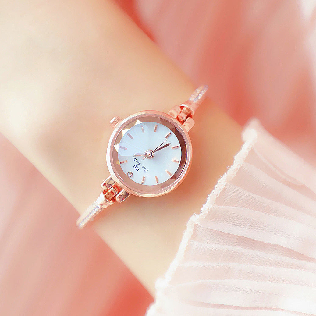 LADIES COPPER SLIM BRACELET WRISTWATCH