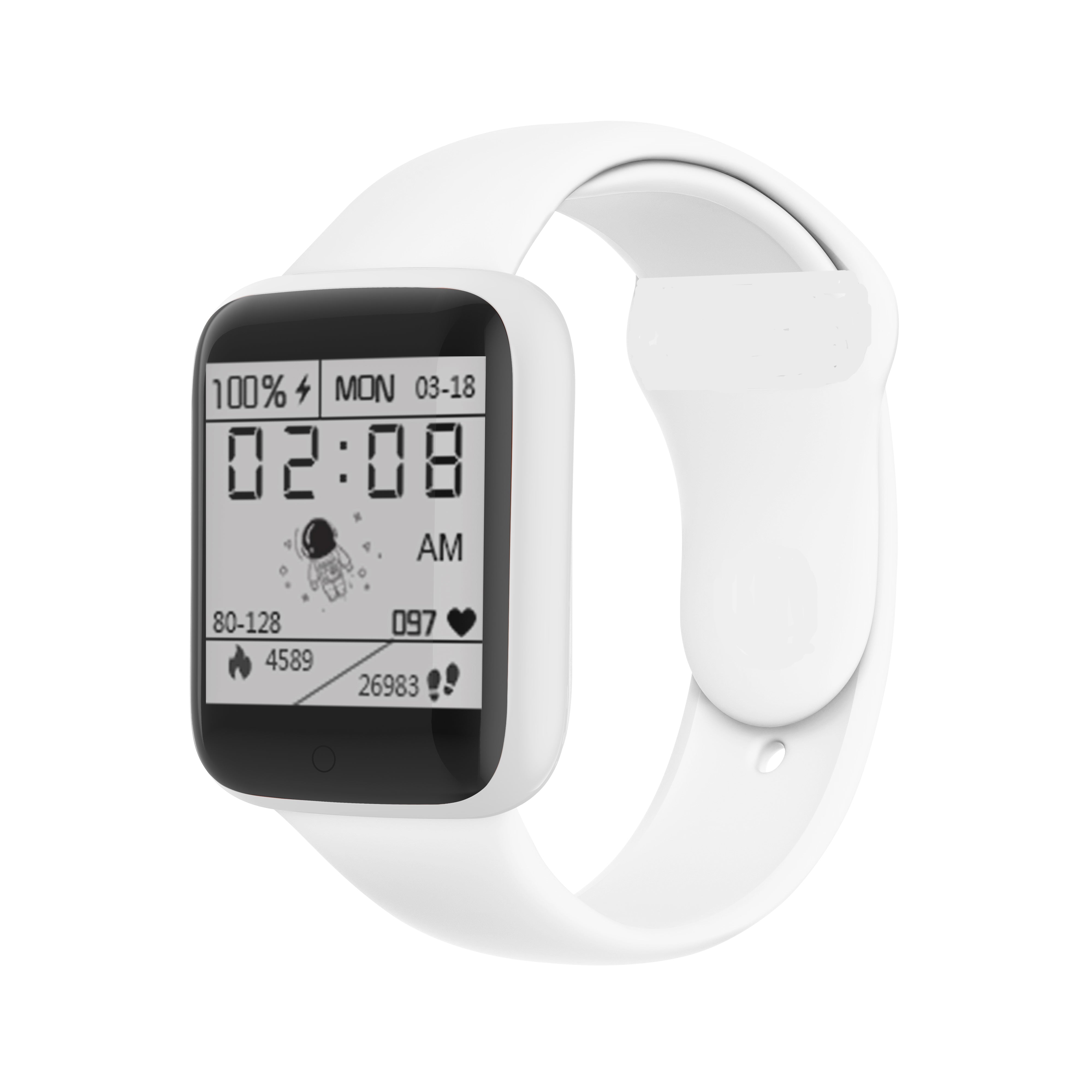 BLOOD PRESSURE HEART RATE MONITOR SMART WATCH