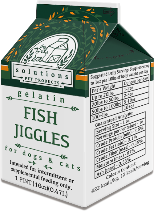 Solutions- Fish Jiggles 16oz