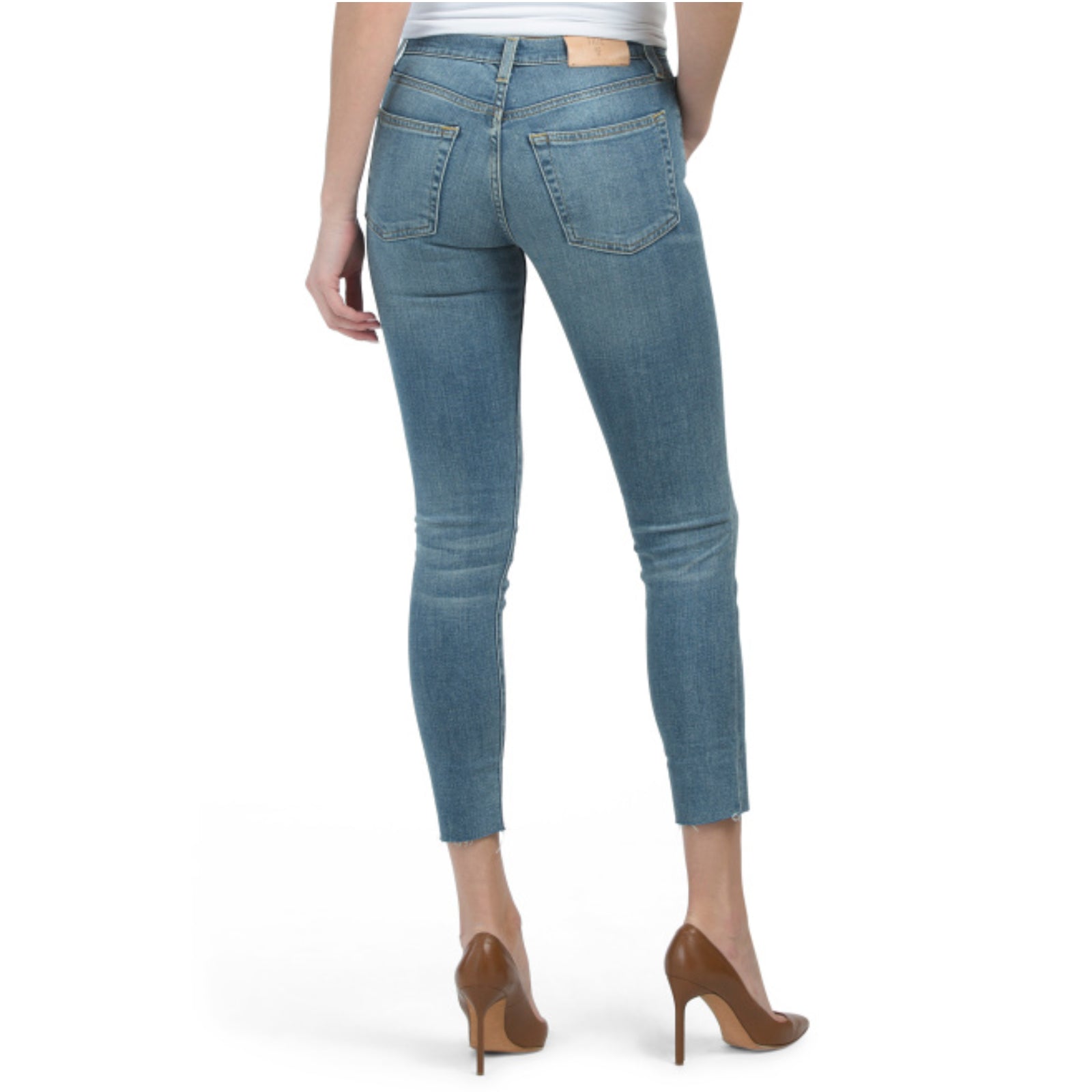 FRYE Sienna Mid Rise Skinny Jeans
