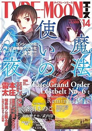 TYPE-MOON Ace Vol.14 (KADOKAWA Mook) 2022 April Witch on the Holy Night, FGO NEW