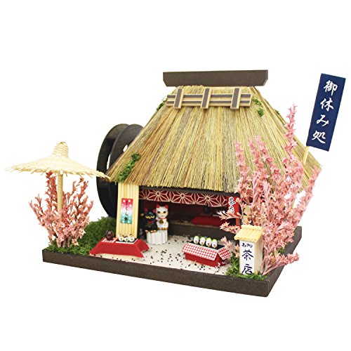 Billy handmade doll house kit Thatched House Kit teahouse 8441 NEW from Japan