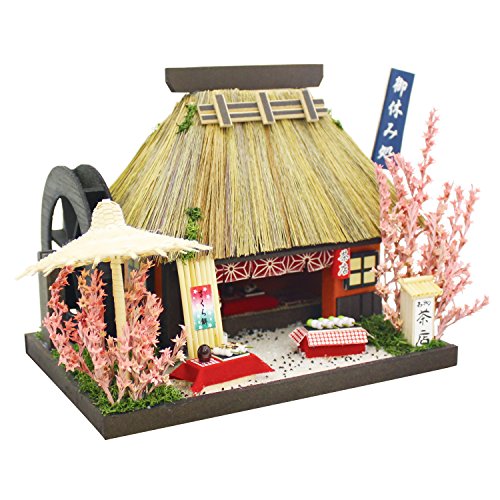 Billy handmade doll house kit Thatched House Kit teahouse 8441 NEW from Japan