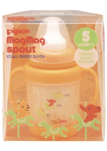 Pigeon Magmag Spout 200ml From about 5 months old NEW from Japan