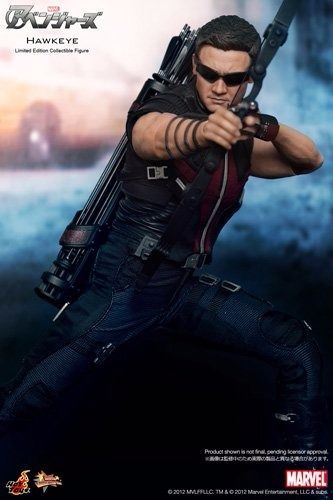 Movie Masterpiece Avengers HAWKEYE 1/6 Scale Action Figure Hot Toys from Japan