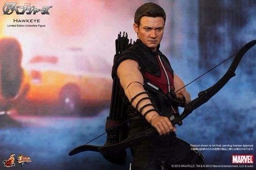 Movie Masterpiece Avengers HAWKEYE 1/6 Scale Action Figure Hot Toys from Japan