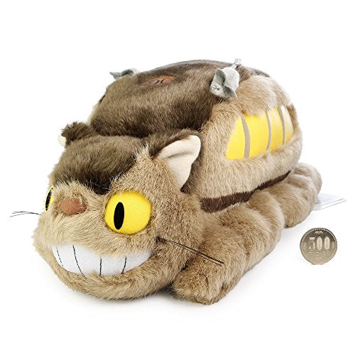 Studio Ghibli My Neighbor Totoro Cat Bus M Stuffed Doll Length 41cm NEW