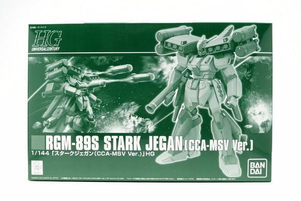 BANDAI HGUC 1/144 RGM-89S STARK JEGAN CCA-MSV Ver Plastic Model Kit NEW Japan