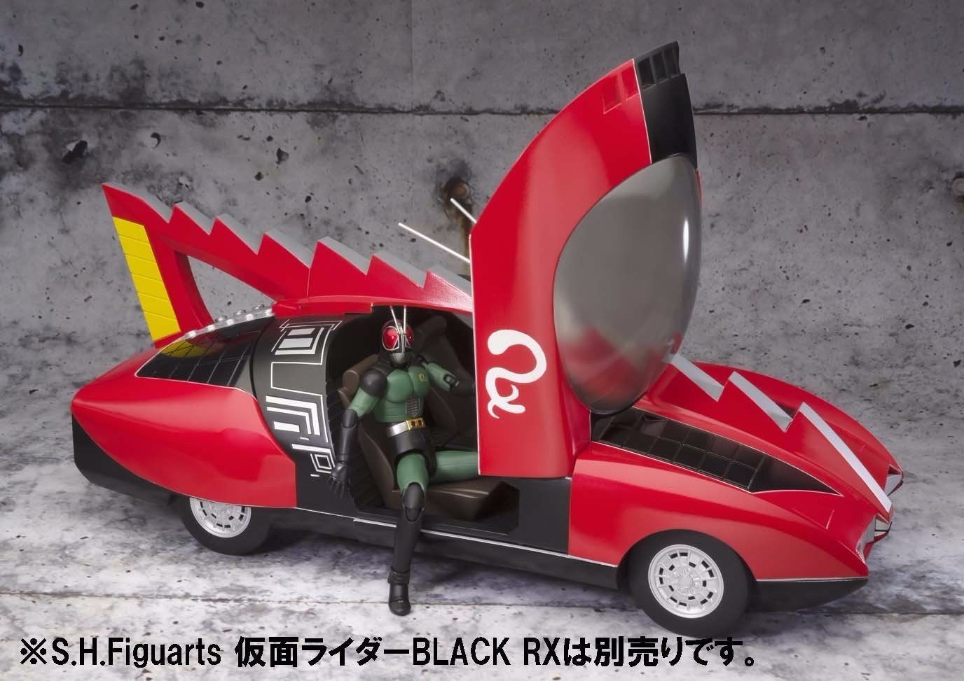 S.H.Figuarts Masked Kamen Rider Black RX RIDORON Action Figure BANDAI from Japan