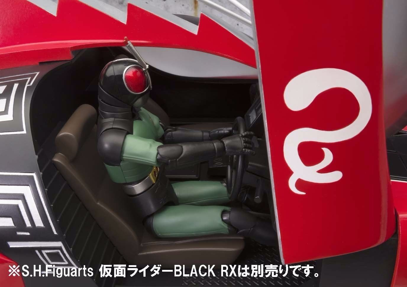 S.H.Figuarts Masked Kamen Rider Black RX RIDORON Action Figure BANDAI from Japan