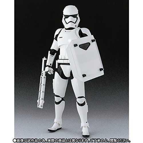 S.H.Figuarts Star Wars FIRST ORDER STORMTROOPER SHEILD & BATON Set Figure BANDAI