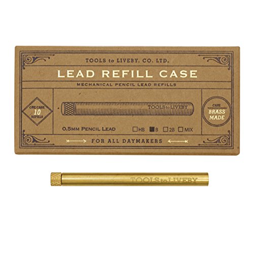 Lead Refill Case [B] TL006-B (B) Made of brass NEW from Japan
