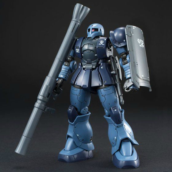 BANDAI HG 1/144 MS-05 ZAKU I BLACK TRI-STARS Model Kit Gundam THE ORIGIN NEW F/S