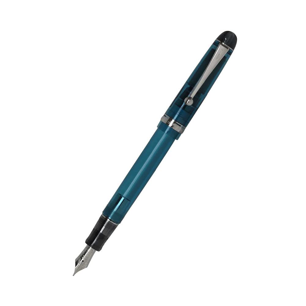 Pilot Fountain Pen Custom 74 Transparent Turquoise Green FKKN-12SR-TTGM NEW