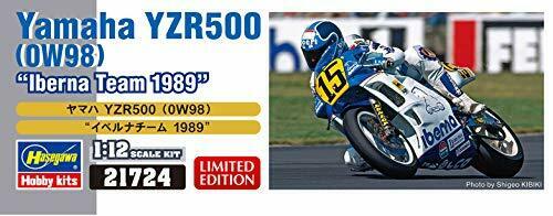 Hasegawa 1/12 Yamaha YZR500 (0W98) Iberna Team 1989 Plastic Model Kit NEW