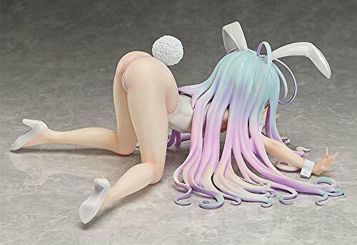 No Game No Life SHIRO Bare Leg Bunny Ver. 1/4 Scale Figure FREEing Anime 120mm