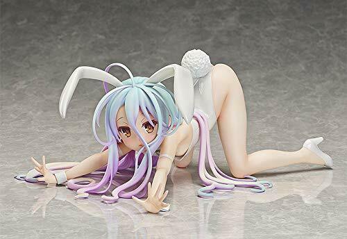 No Game No Life SHIRO Bare Leg Bunny Ver. 1/4 Scale Figure FREEing Anime 120mm