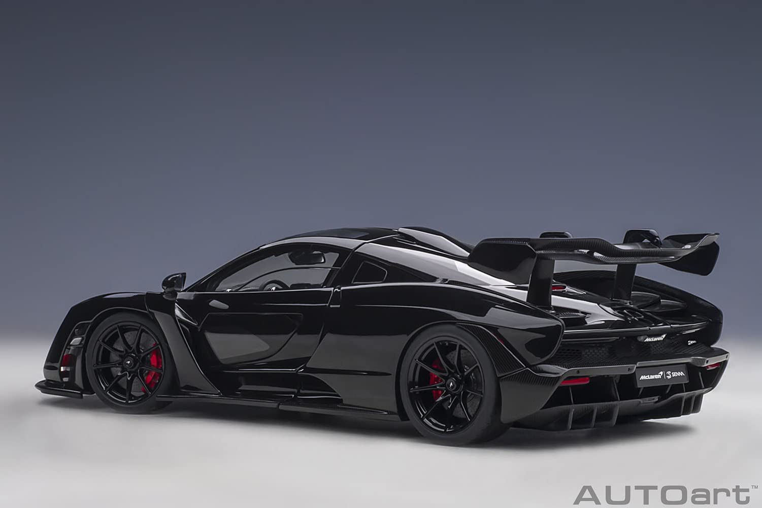 AUTOart 1/18 McLaren Senna Black Finished Product 76076 Composite Diecast Car