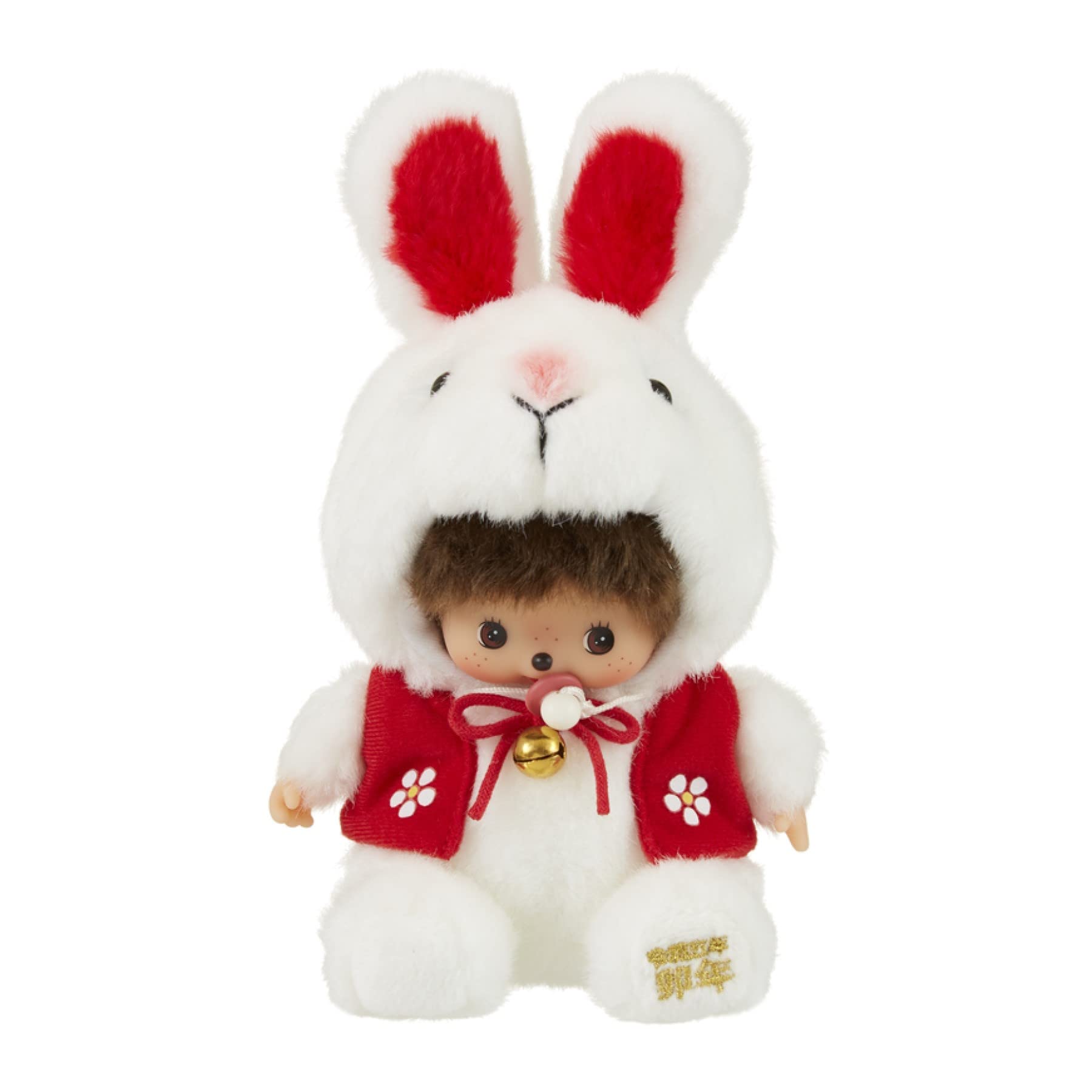 Sekiguchi Monchhichi Zodiac Rabbit Bebichhichi S Plush Doll 202331 Polyester NEW